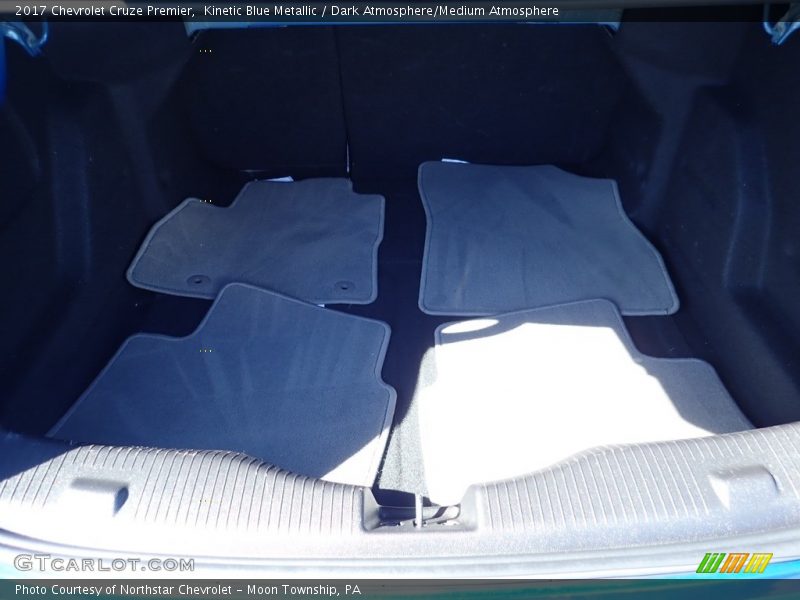 Kinetic Blue Metallic / Dark Atmosphere/Medium Atmosphere 2017 Chevrolet Cruze Premier