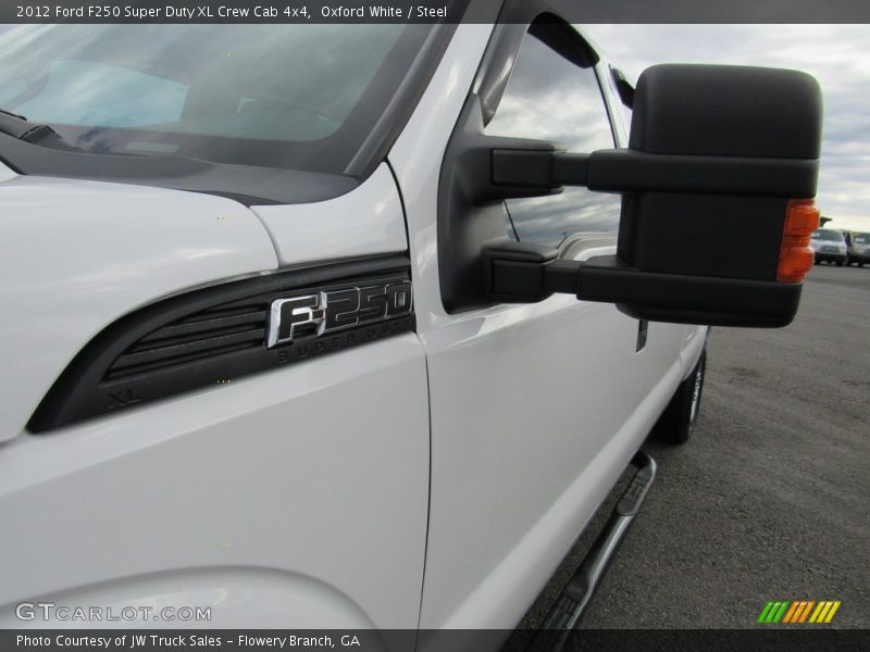 Oxford White / Steel 2012 Ford F250 Super Duty XL Crew Cab 4x4