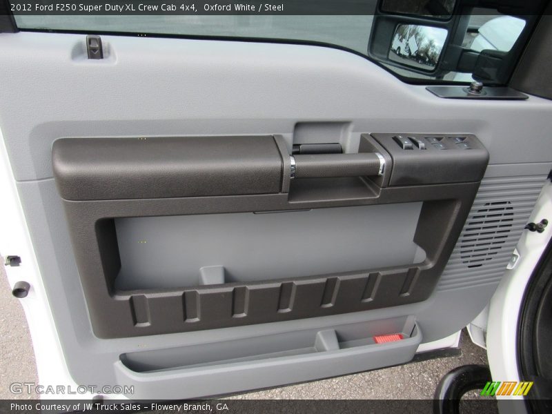 Oxford White / Steel 2012 Ford F250 Super Duty XL Crew Cab 4x4