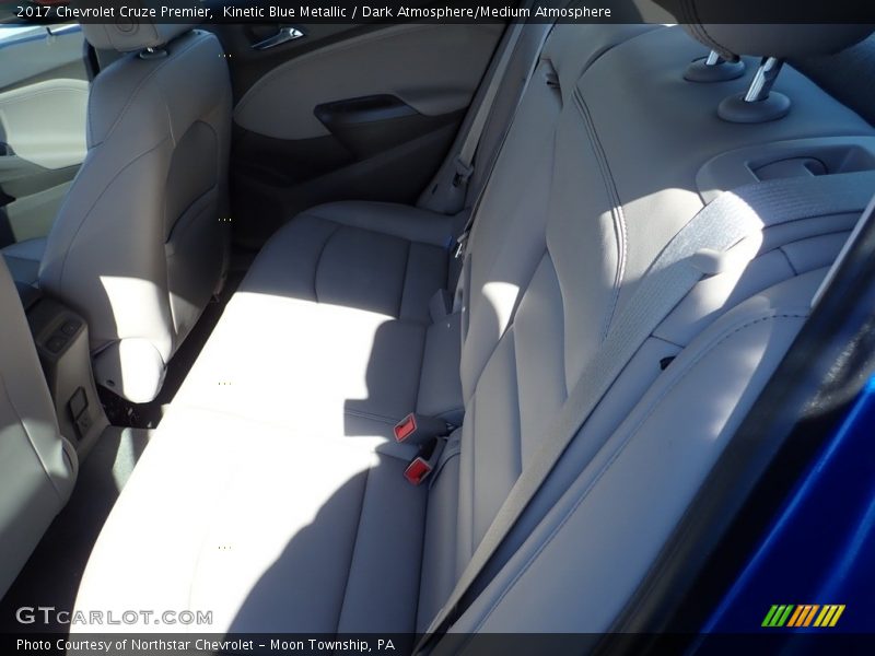 Kinetic Blue Metallic / Dark Atmosphere/Medium Atmosphere 2017 Chevrolet Cruze Premier