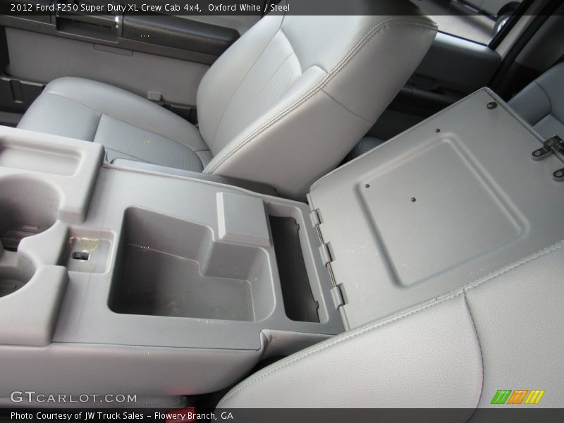 Oxford White / Steel 2012 Ford F250 Super Duty XL Crew Cab 4x4