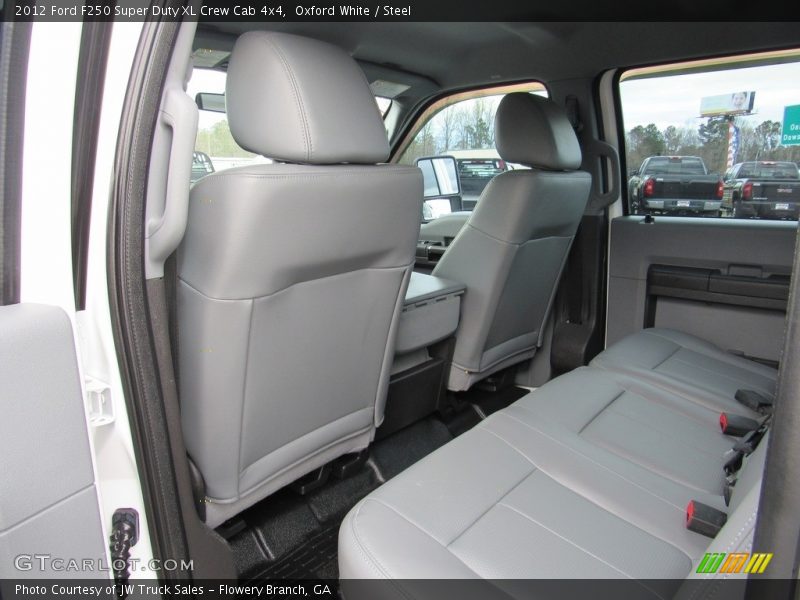Oxford White / Steel 2012 Ford F250 Super Duty XL Crew Cab 4x4