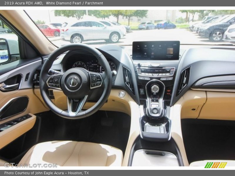 White Diamond Pearl / Parchment 2019 Acura RDX AWD