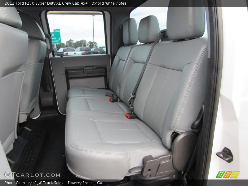 Oxford White / Steel 2012 Ford F250 Super Duty XL Crew Cab 4x4