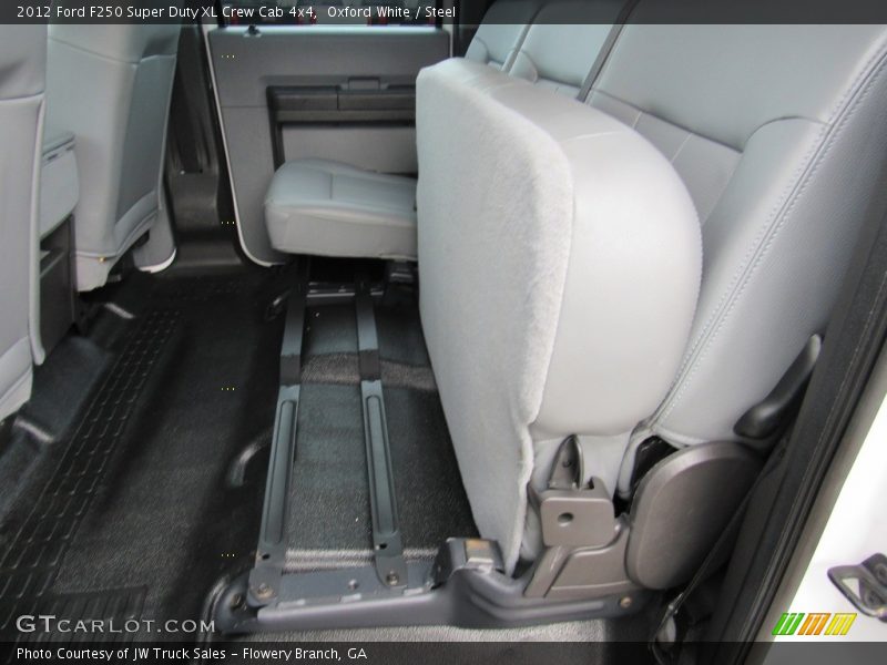 Oxford White / Steel 2012 Ford F250 Super Duty XL Crew Cab 4x4