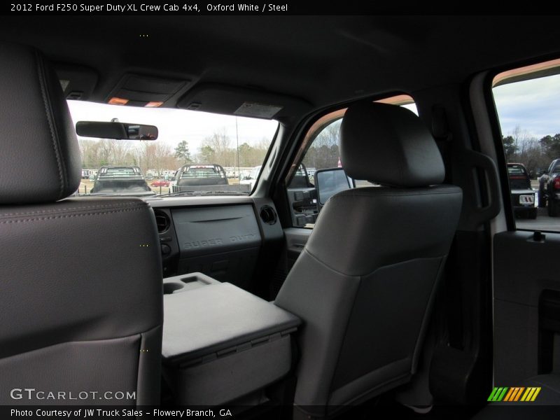 Oxford White / Steel 2012 Ford F250 Super Duty XL Crew Cab 4x4