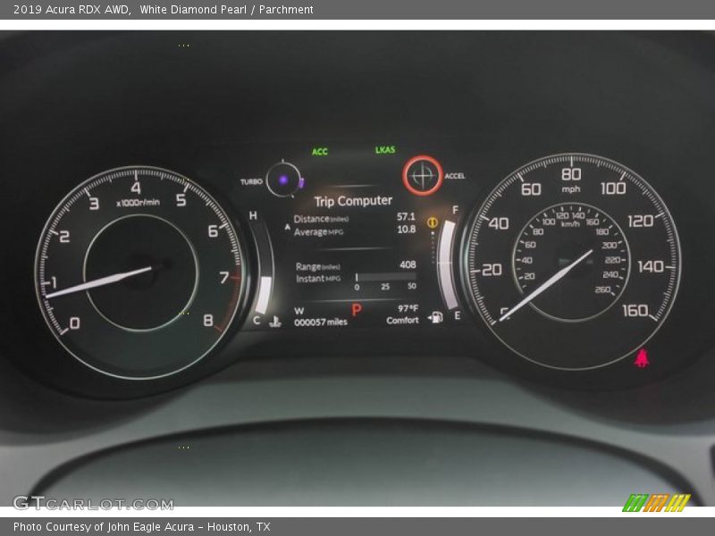 White Diamond Pearl / Parchment 2019 Acura RDX AWD