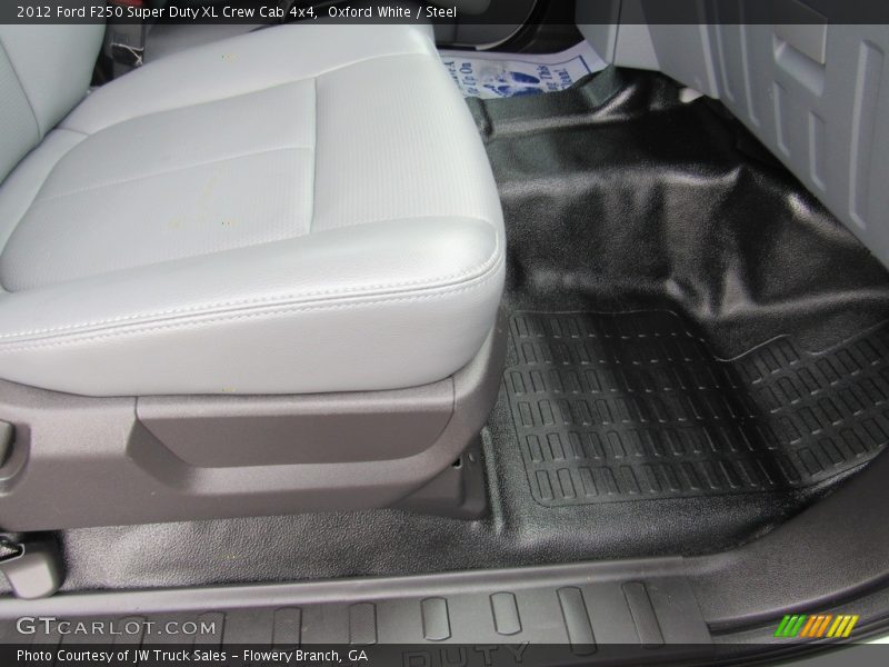 Oxford White / Steel 2012 Ford F250 Super Duty XL Crew Cab 4x4