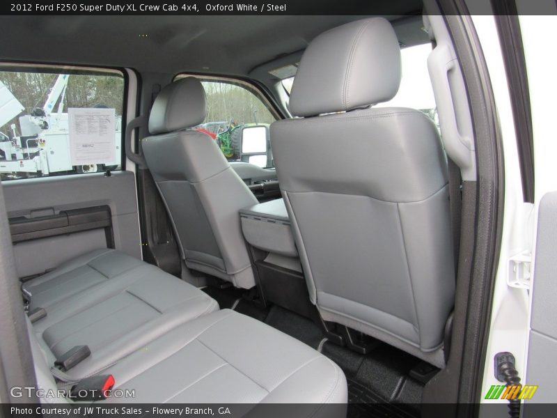 Oxford White / Steel 2012 Ford F250 Super Duty XL Crew Cab 4x4