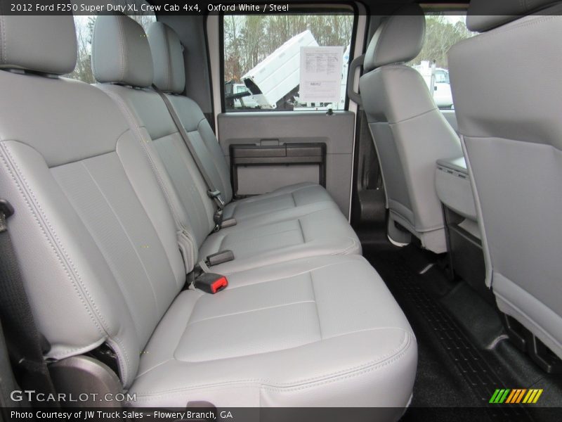 Oxford White / Steel 2012 Ford F250 Super Duty XL Crew Cab 4x4