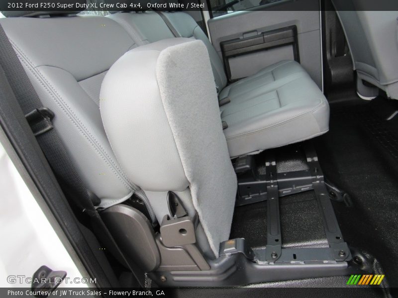 Oxford White / Steel 2012 Ford F250 Super Duty XL Crew Cab 4x4