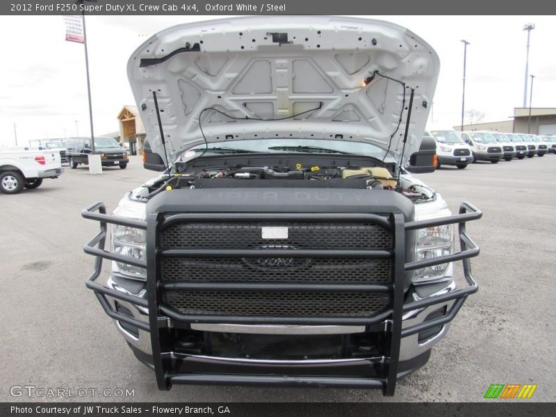 Oxford White / Steel 2012 Ford F250 Super Duty XL Crew Cab 4x4