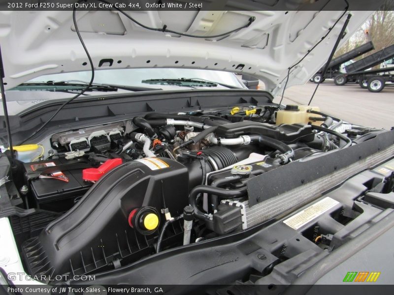 Oxford White / Steel 2012 Ford F250 Super Duty XL Crew Cab 4x4