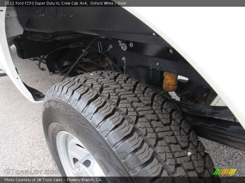 Oxford White / Steel 2012 Ford F250 Super Duty XL Crew Cab 4x4