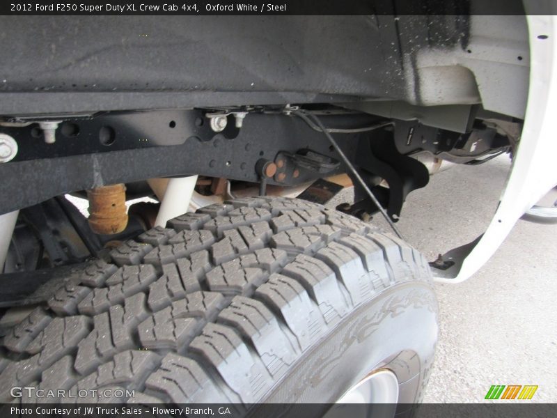 Oxford White / Steel 2012 Ford F250 Super Duty XL Crew Cab 4x4