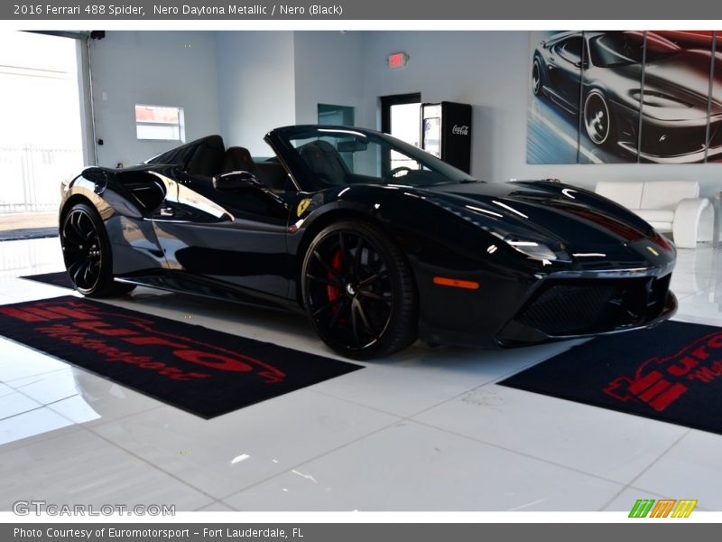 Front 3/4 View of 2016 488 Spider 