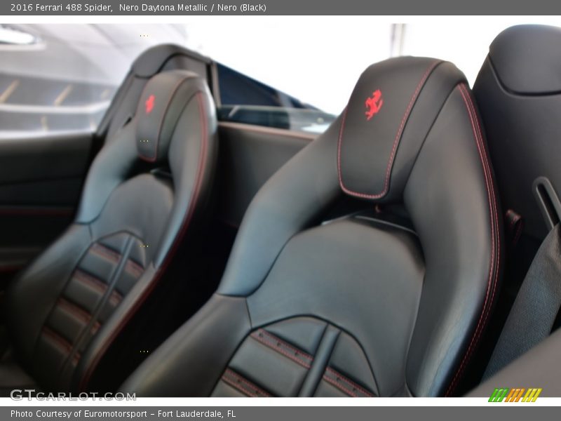 Front Seat of 2016 488 Spider 