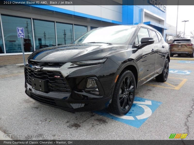 Black / Jet Black 2019 Chevrolet Blazer RS AWD