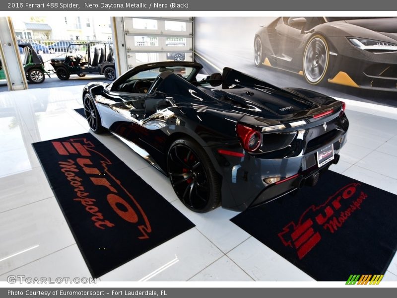  2016 488 Spider  Nero Daytona Metallic