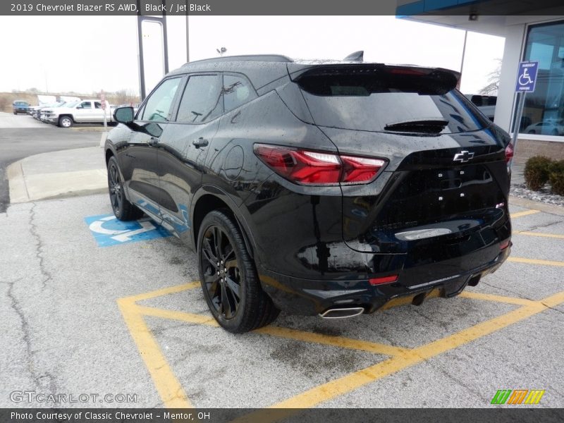 Black / Jet Black 2019 Chevrolet Blazer RS AWD