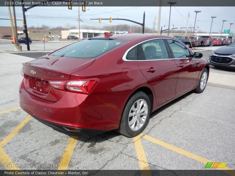 Cajun Red Tintcoat / Jet Black 2019 Chevrolet Malibu LT