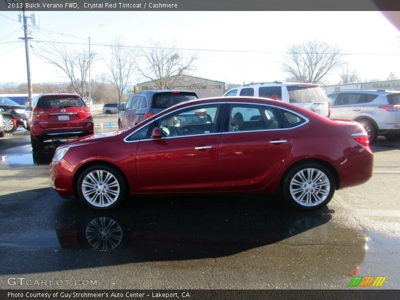 Crystal Red Tintcoat / Cashmere 2013 Buick Verano FWD