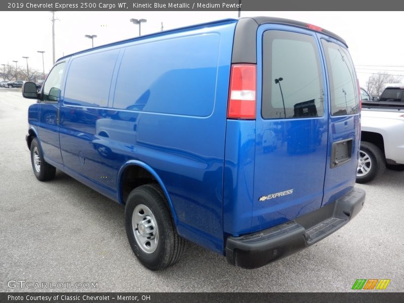 Kinetic Blue Metallic / Medium Pewter 2019 Chevrolet Express 2500 Cargo WT