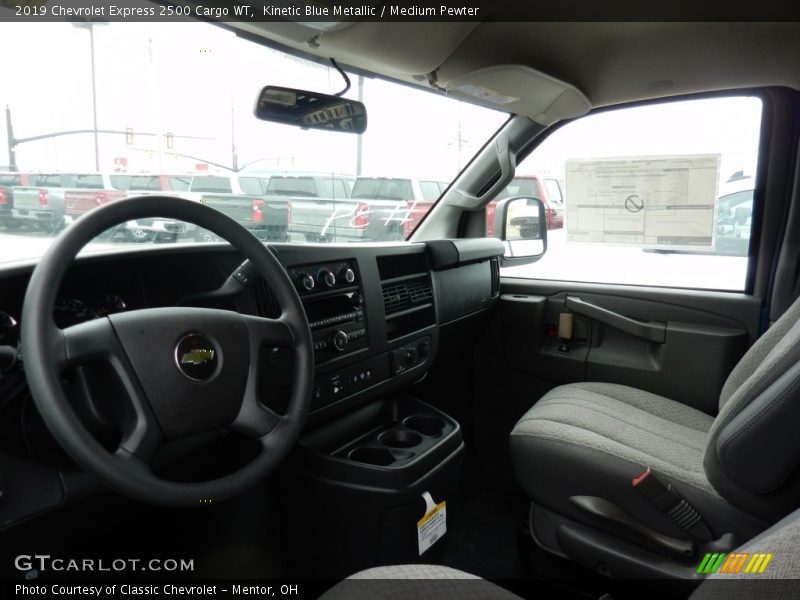 Front Seat of 2019 Express 2500 Cargo WT