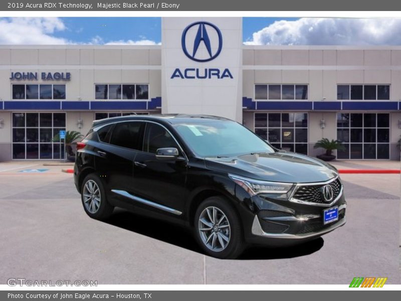 Majestic Black Pearl / Ebony 2019 Acura RDX Technology