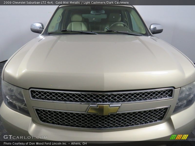 Gold Mist Metallic / Light Cashmere/Dark Cashmere 2009 Chevrolet Suburban LTZ 4x4