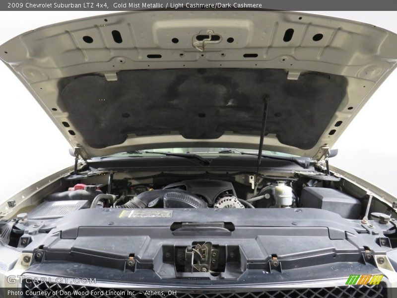Gold Mist Metallic / Light Cashmere/Dark Cashmere 2009 Chevrolet Suburban LTZ 4x4