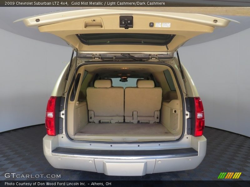 Gold Mist Metallic / Light Cashmere/Dark Cashmere 2009 Chevrolet Suburban LTZ 4x4