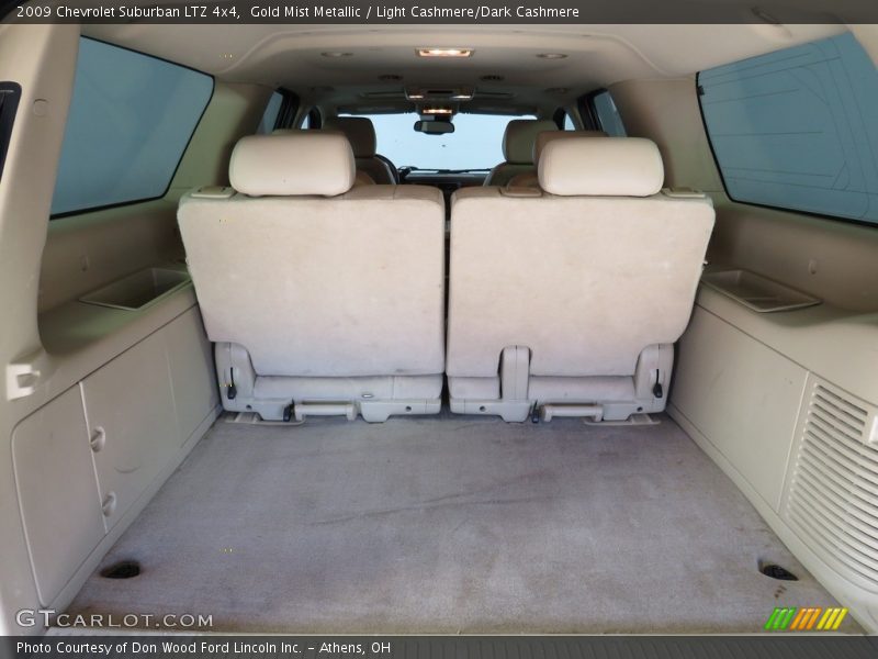 Gold Mist Metallic / Light Cashmere/Dark Cashmere 2009 Chevrolet Suburban LTZ 4x4