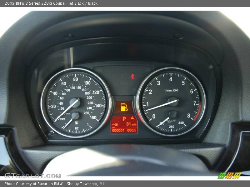 Jet Black / Black 2009 BMW 3 Series 328xi Coupe