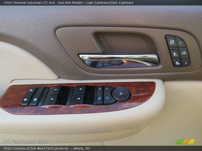 Gold Mist Metallic / Light Cashmere/Dark Cashmere 2009 Chevrolet Suburban LTZ 4x4