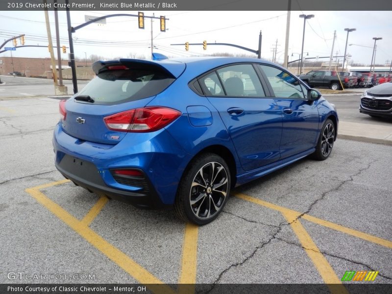 Kinetic Blue Metallic / Black 2019 Chevrolet Cruze Premier