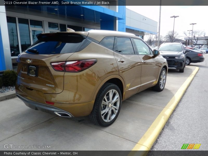 Sunlit Bronze Metallic / Jet Black 2019 Chevrolet Blazer Premier AWD