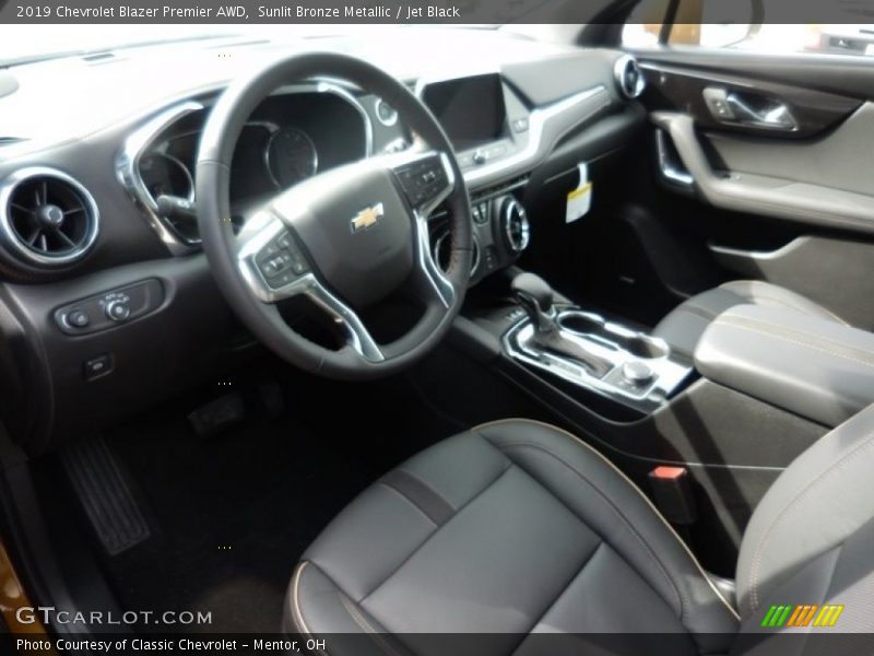 Sunlit Bronze Metallic / Jet Black 2019 Chevrolet Blazer Premier AWD