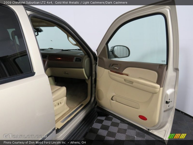 Gold Mist Metallic / Light Cashmere/Dark Cashmere 2009 Chevrolet Suburban LTZ 4x4