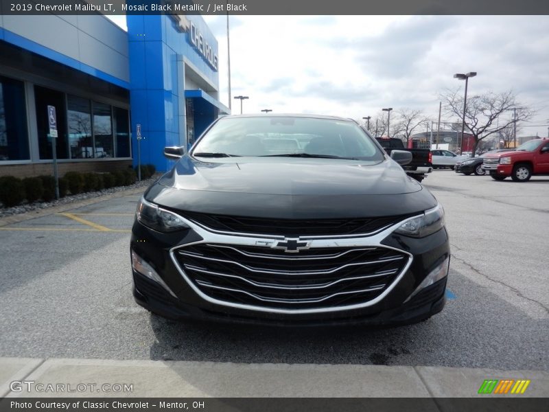 Mosaic Black Metallic / Jet Black 2019 Chevrolet Malibu LT