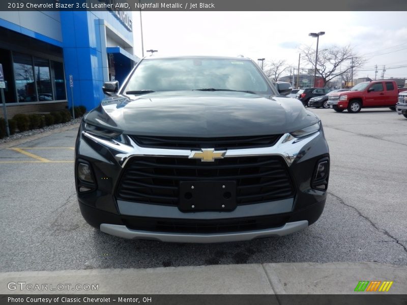 Nightfall Metallic / Jet Black 2019 Chevrolet Blazer 3.6L Leather AWD