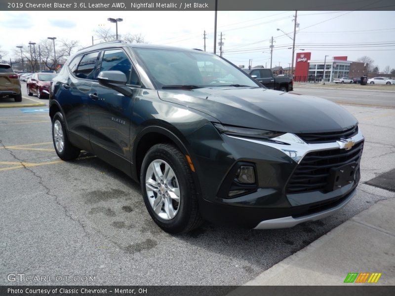 Nightfall Metallic / Jet Black 2019 Chevrolet Blazer 3.6L Leather AWD