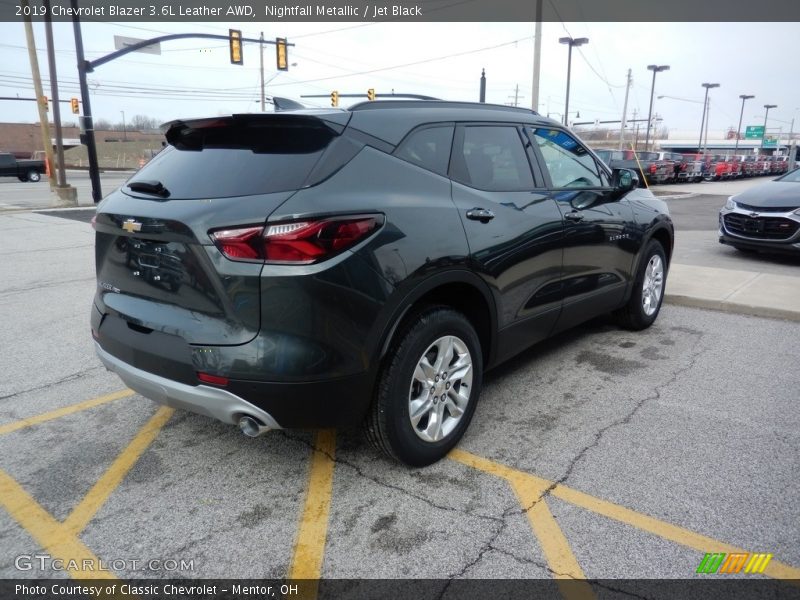 Nightfall Metallic / Jet Black 2019 Chevrolet Blazer 3.6L Leather AWD