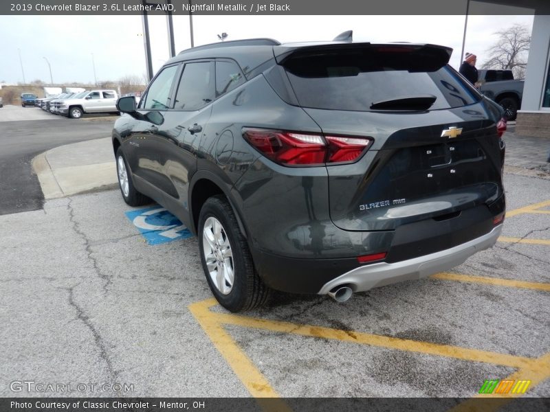 Nightfall Metallic / Jet Black 2019 Chevrolet Blazer 3.6L Leather AWD