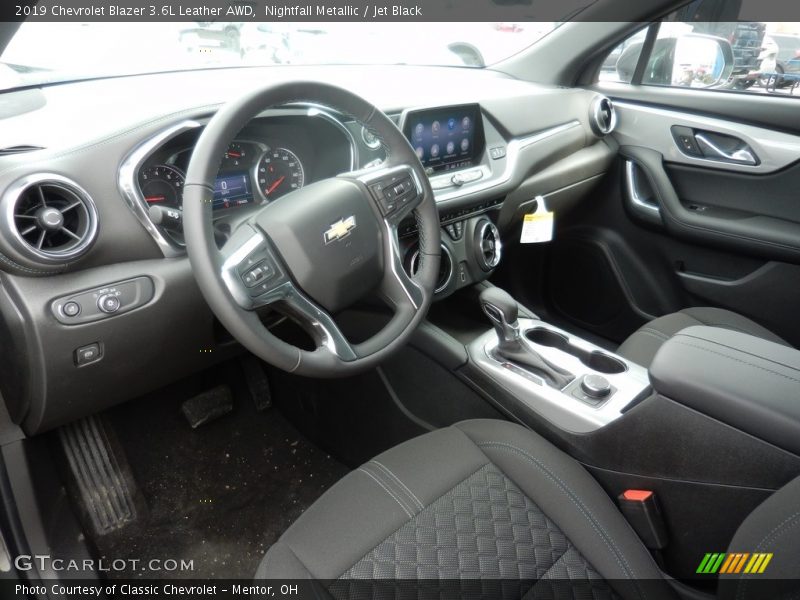 Nightfall Metallic / Jet Black 2019 Chevrolet Blazer 3.6L Leather AWD
