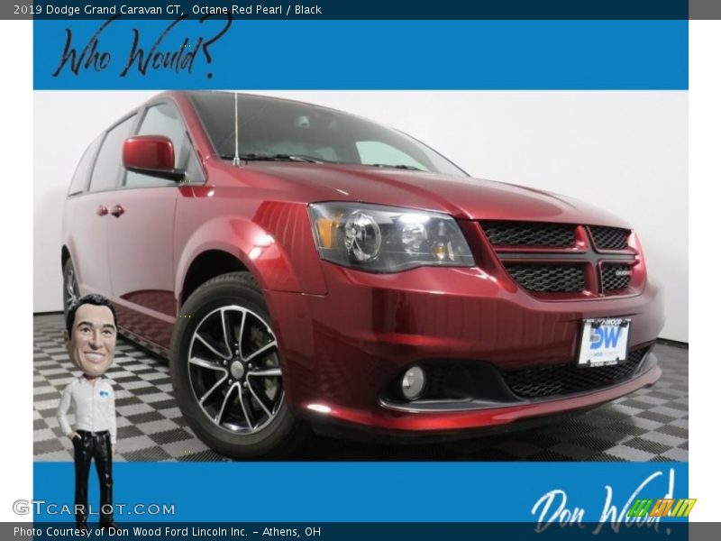 Octane Red Pearl / Black 2019 Dodge Grand Caravan GT