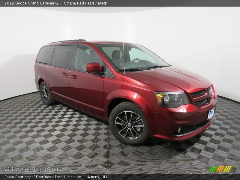 Octane Red Pearl / Black 2019 Dodge Grand Caravan GT