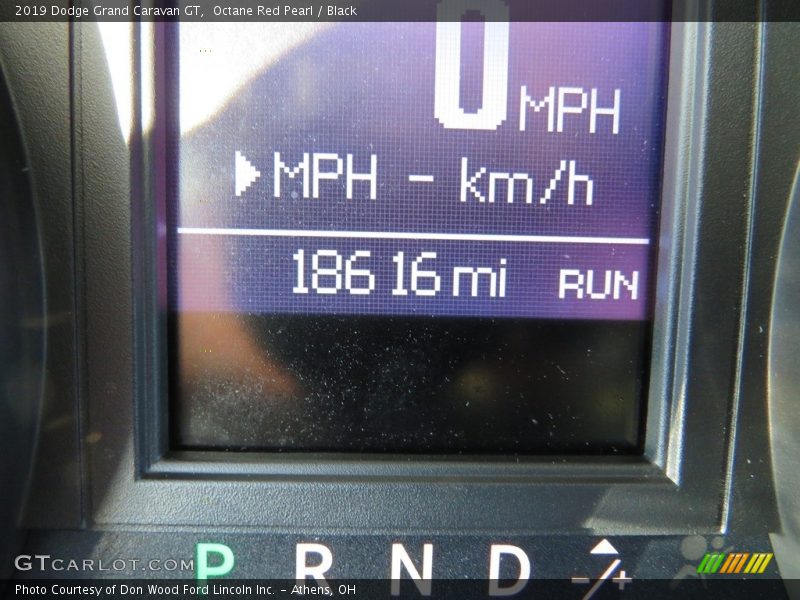Octane Red Pearl / Black 2019 Dodge Grand Caravan GT