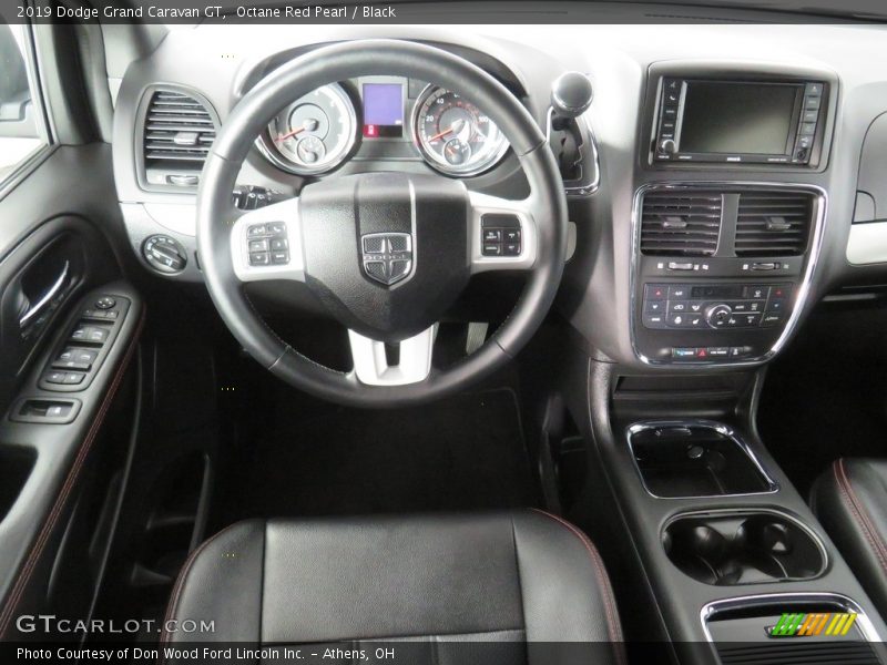 Octane Red Pearl / Black 2019 Dodge Grand Caravan GT