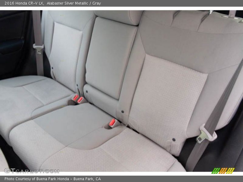Alabaster Silver Metallic / Gray 2016 Honda CR-V LX